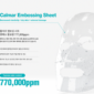 Civasan Calmar Embossing Sheet, Cypress Water Gel Mask 1