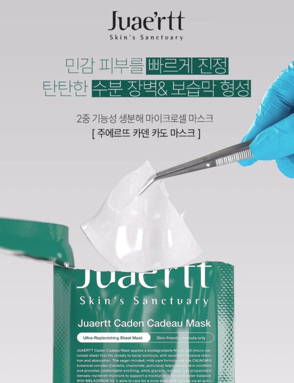Juaertt Caden Cadeau Soothing Mask, 10 Sheets 2